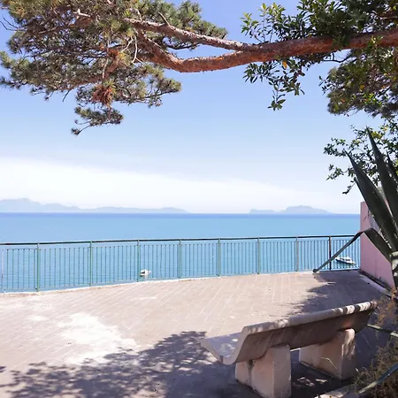 La Terrazza Incantata Private Access To The アパート プロチーダ